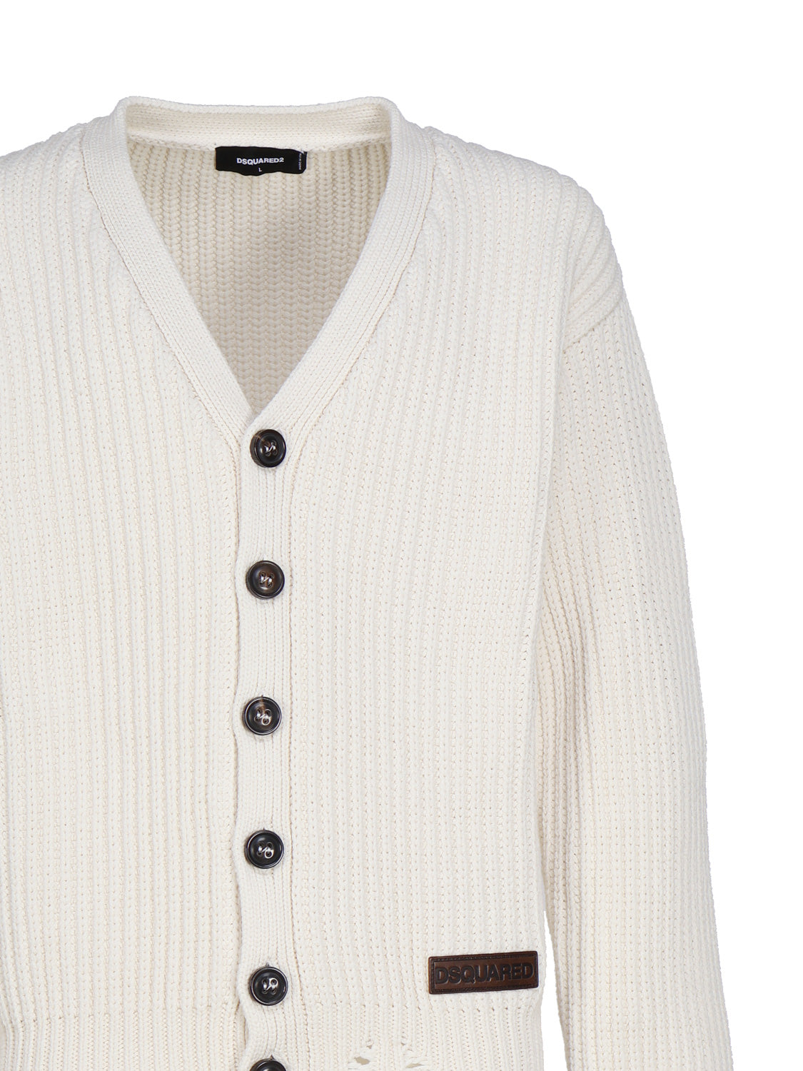 Dsquared2 Sweaters White Cotton