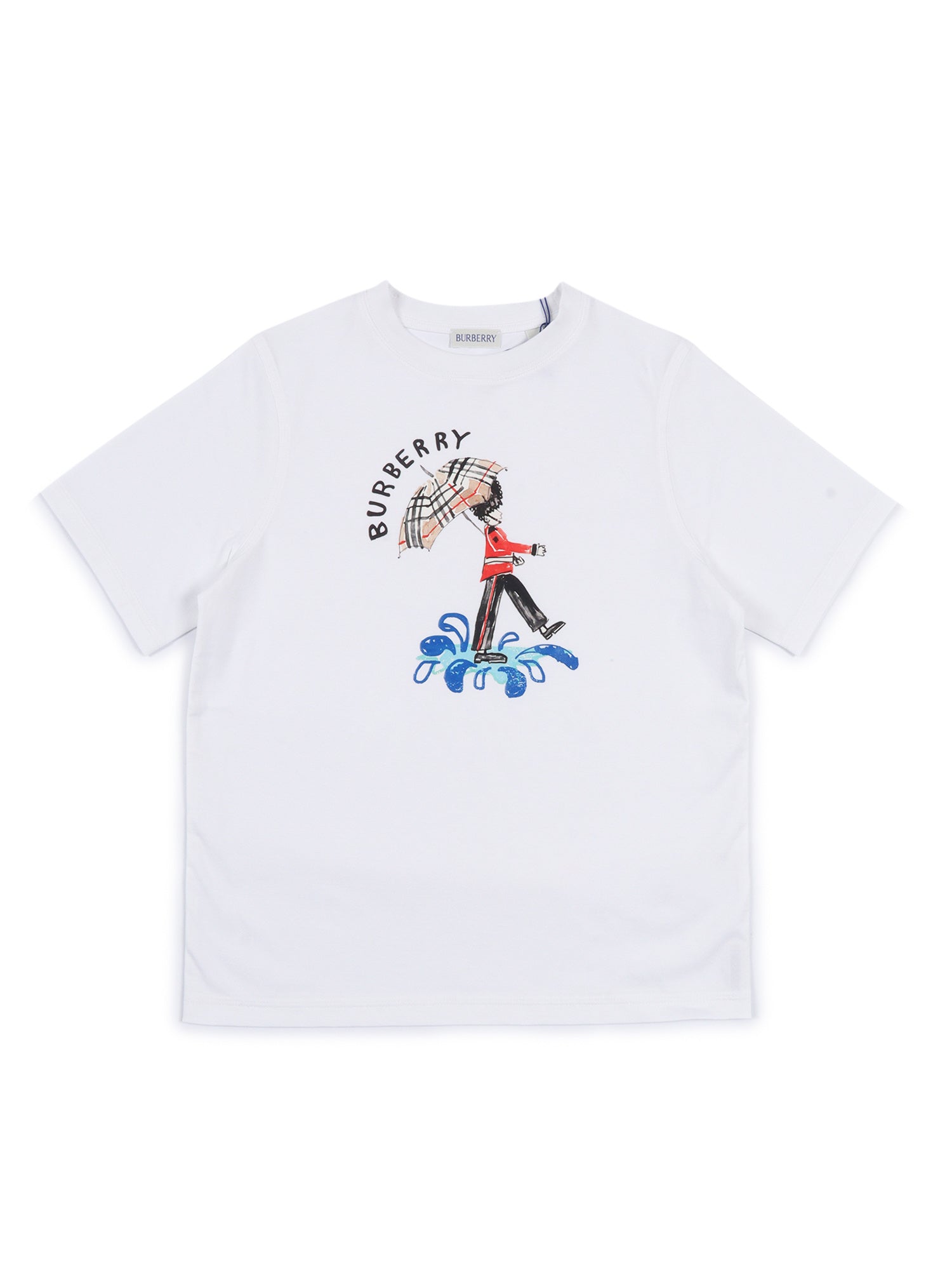 Kid Boy T-Shirts White Cotton Long Sleeves T-shirt