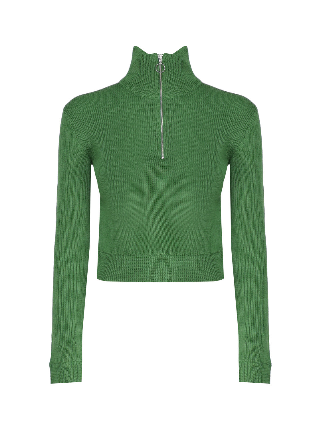 Acne Studios Sweaters Green Wool Polyester