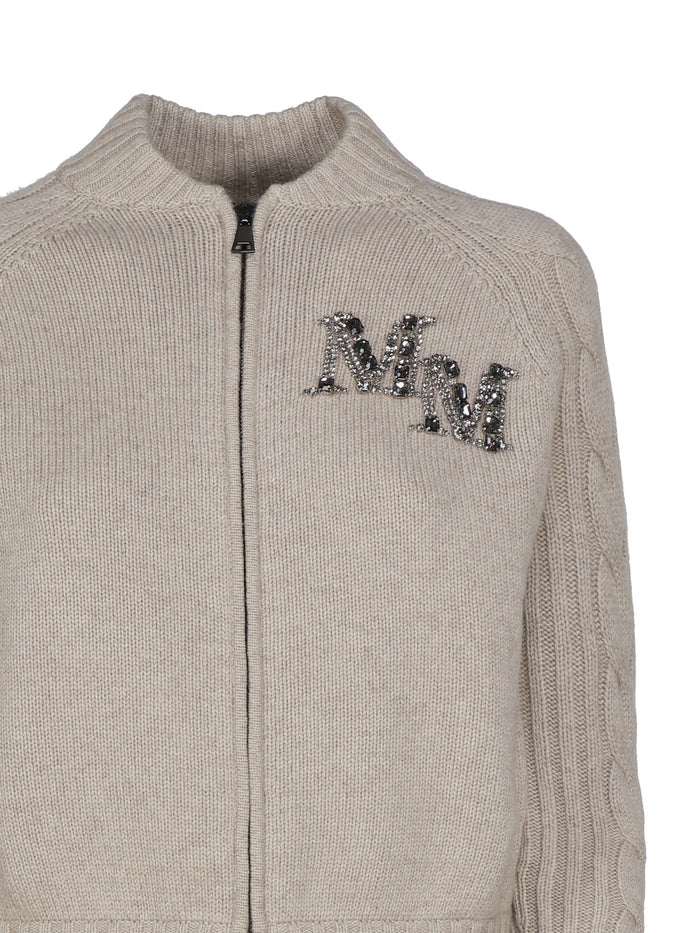 Max Mara Sweaters Sand Wool
