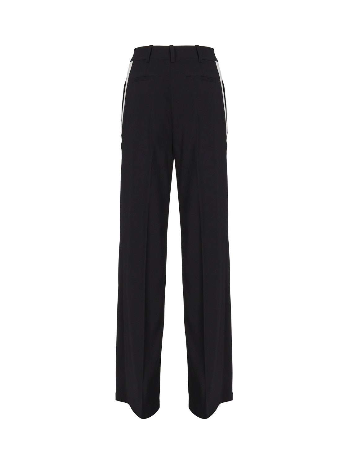 Pinko Trousers Nero/ecru
