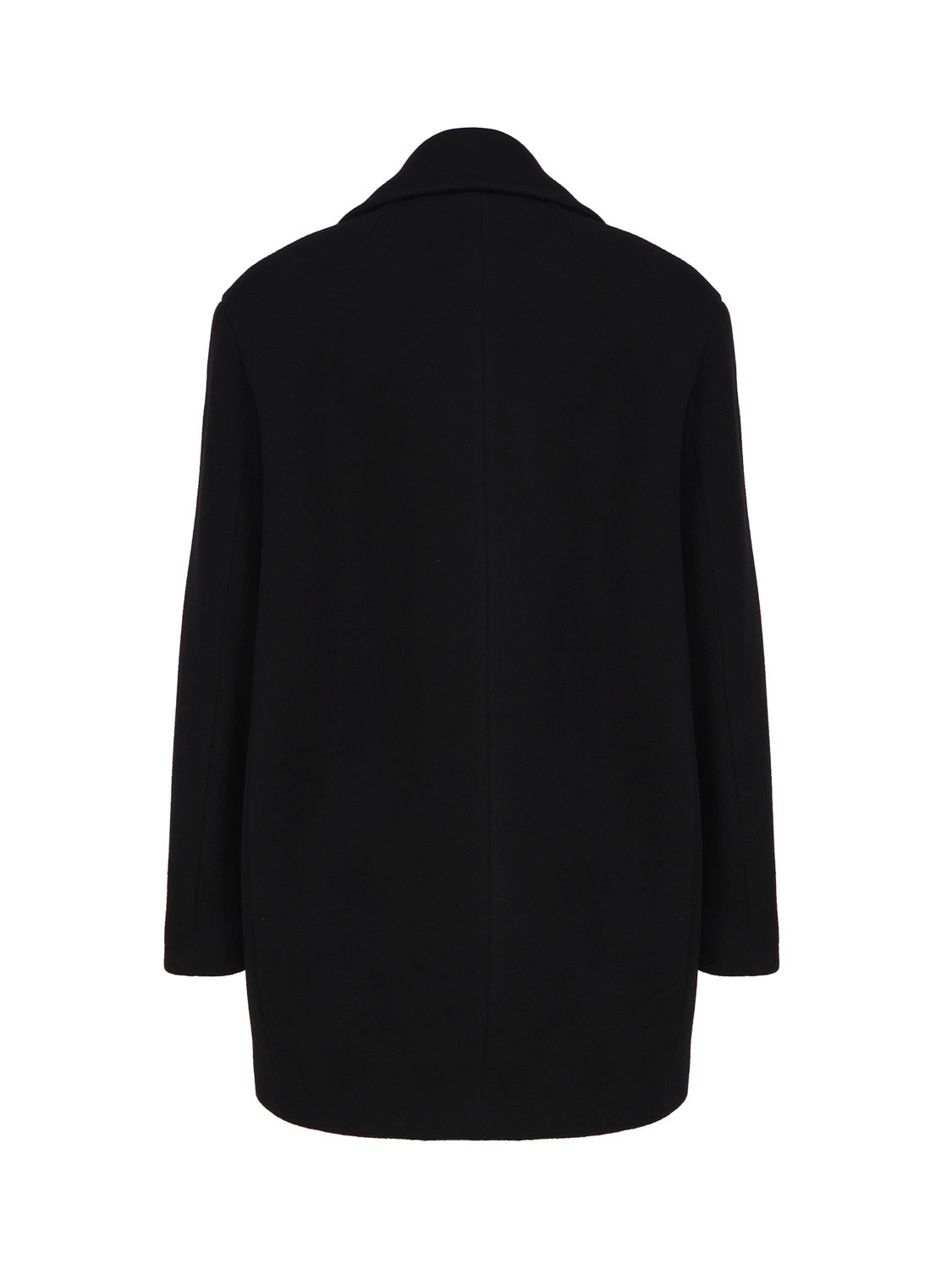 Pinko Coats Black Wool