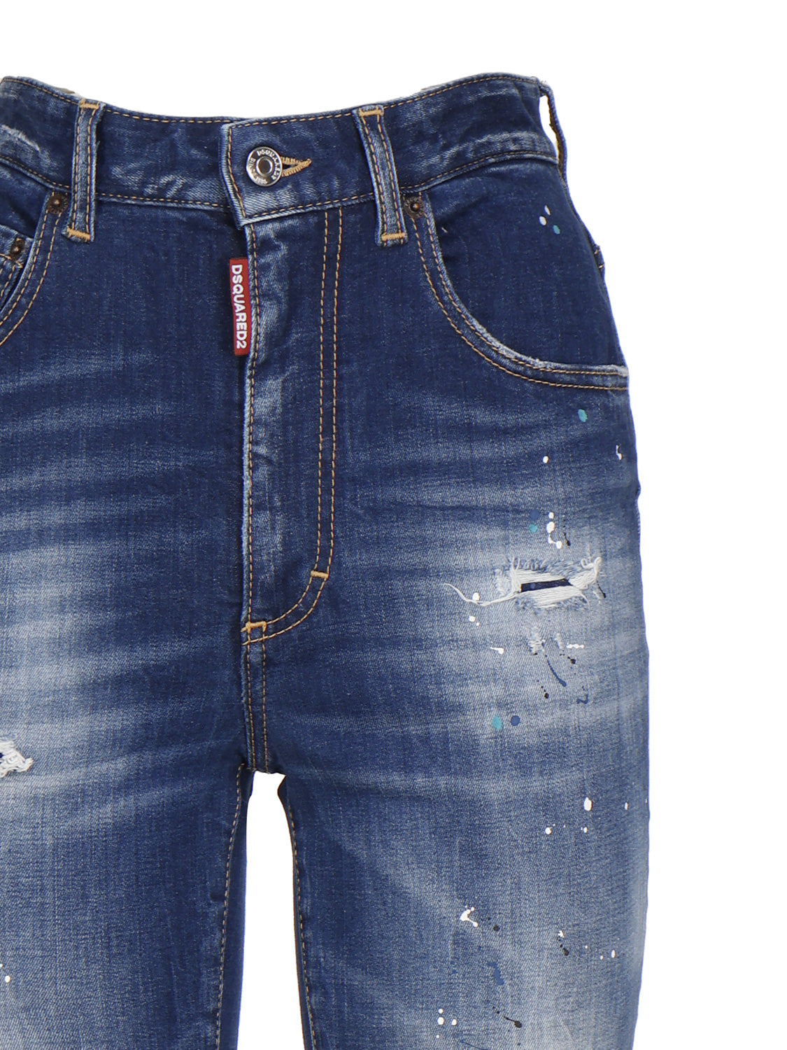 Dsquared2 Jeans Blue Cotton