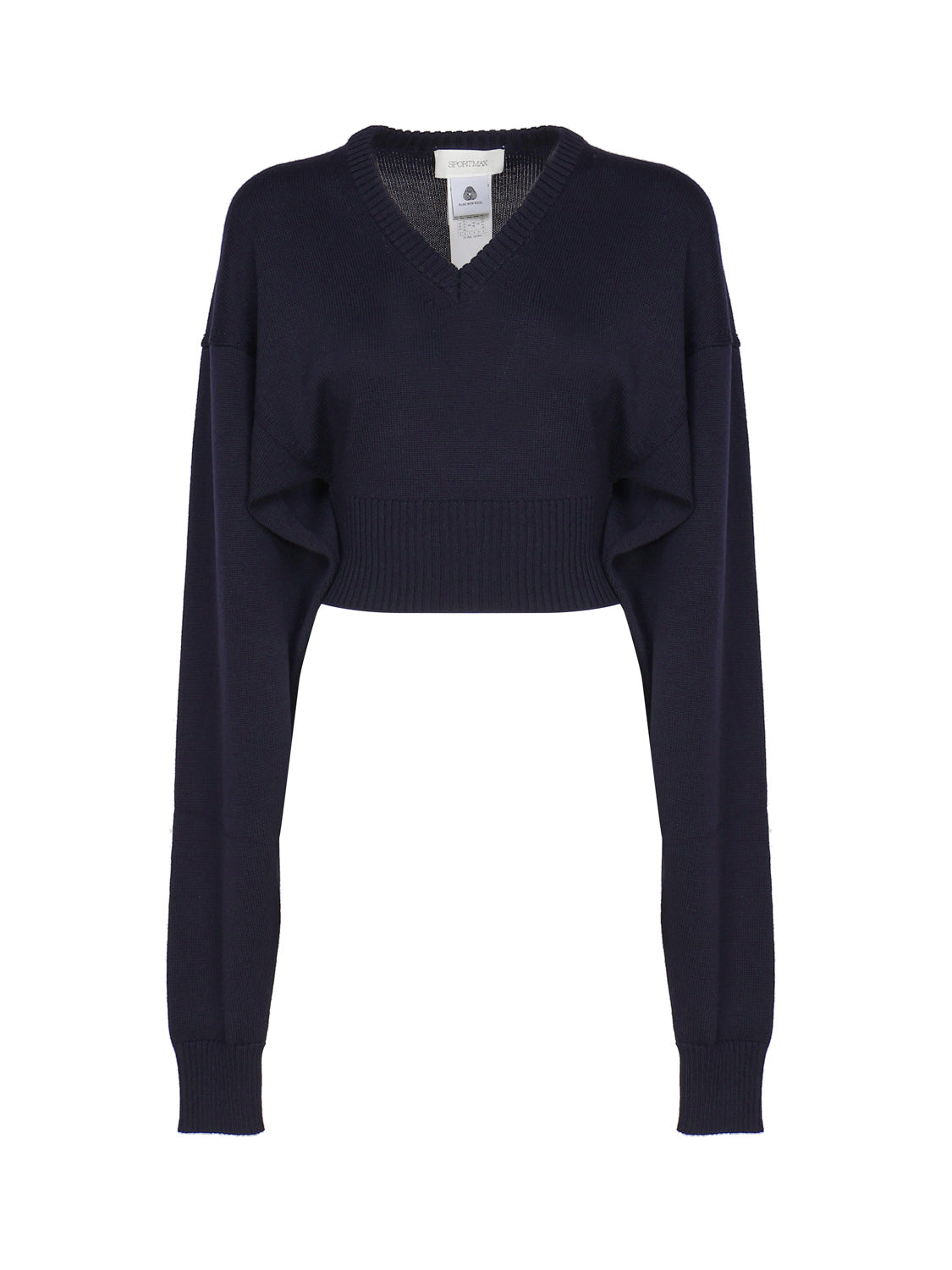 Sportmax Sweaters Blu Marino
