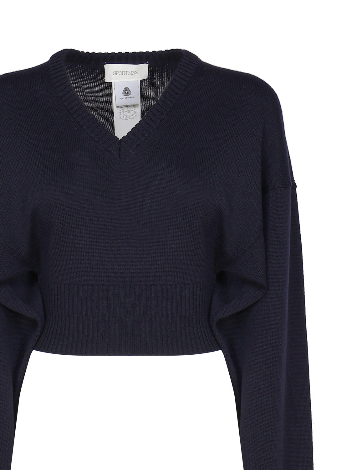 Sportmax Sweaters Blu Marino