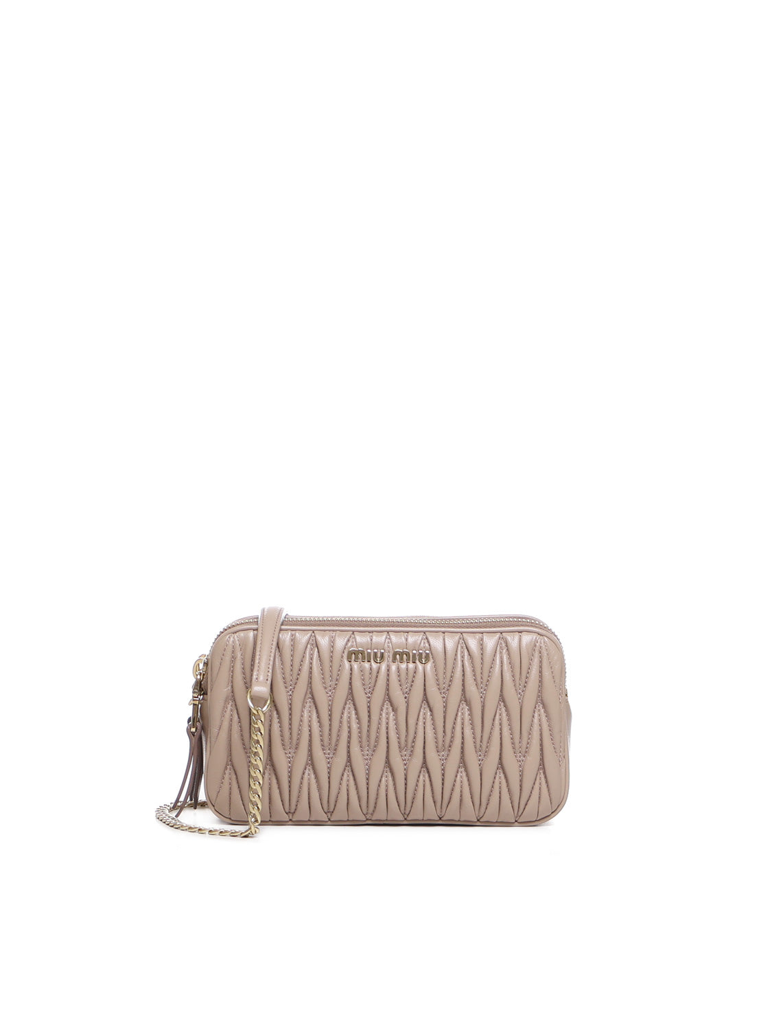Miu Bags Beige Lambskin