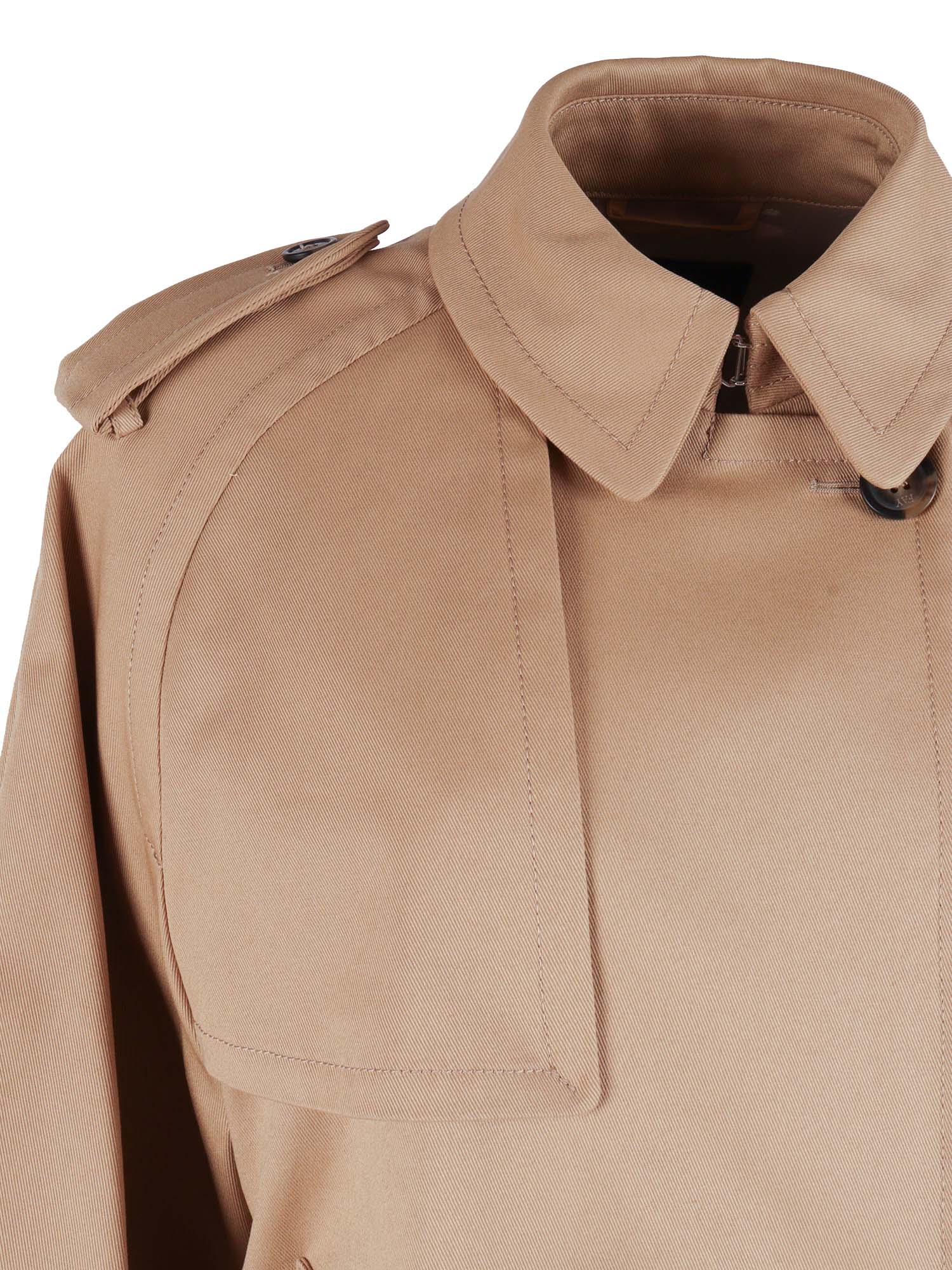 CABAN TRENCH COAT Camel Cotton Elastane Trench-raincoat