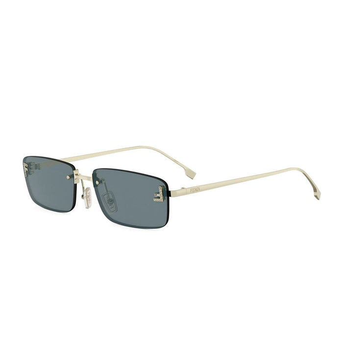 Fendi First Crystal Gold Metallo Sunglasses