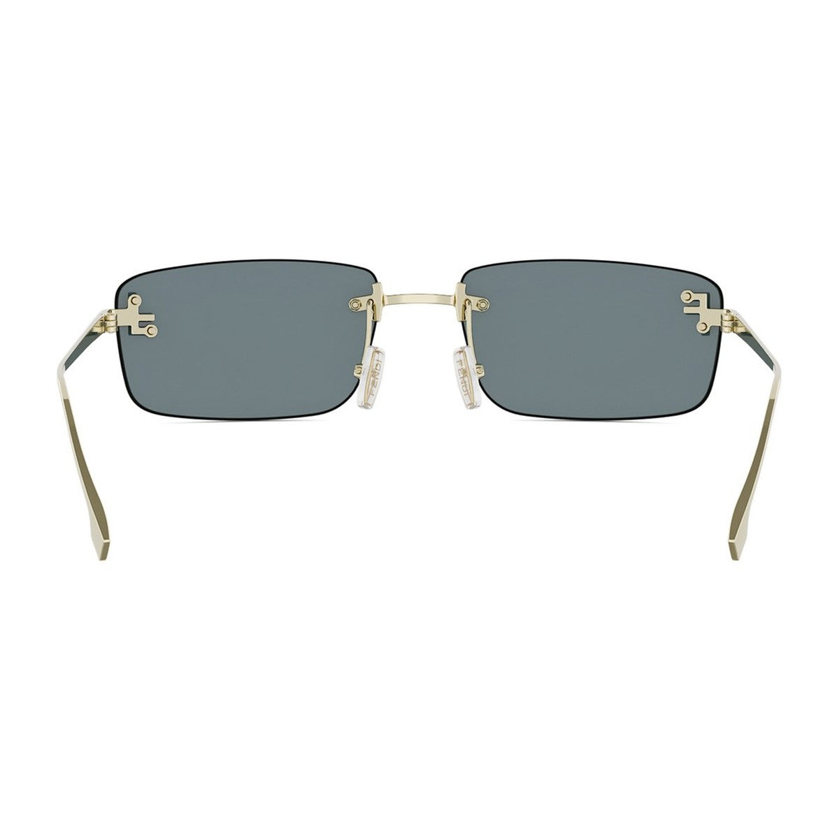 Fendi First Crystal Gold Metallo Sunglasses