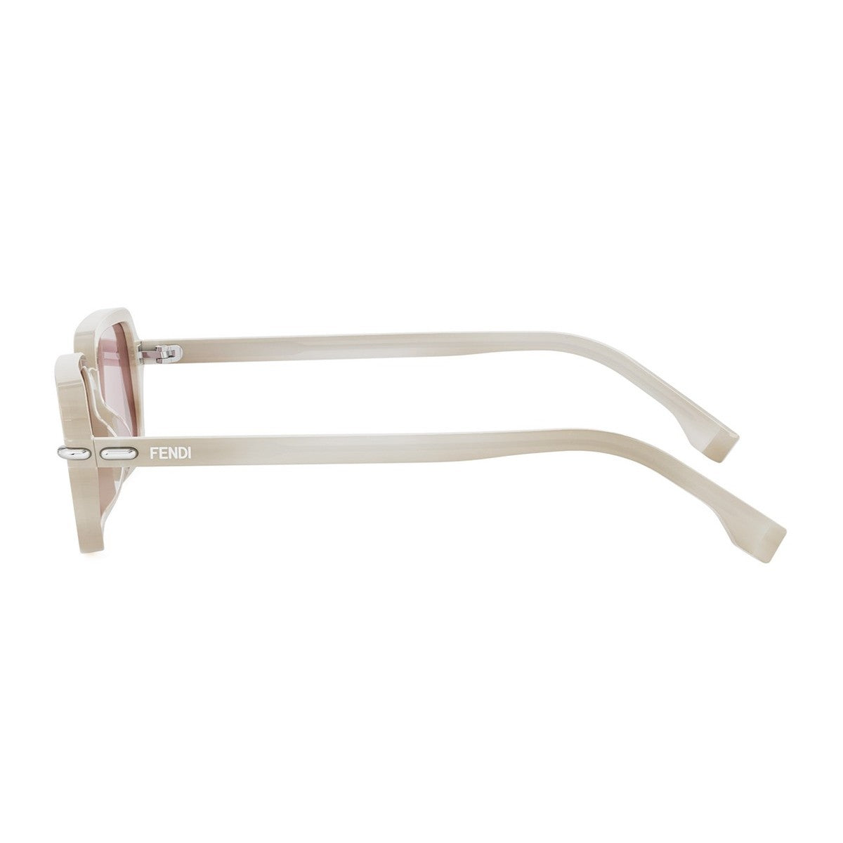 Fendi Selleria Light Brown Acetato Sunglasses
