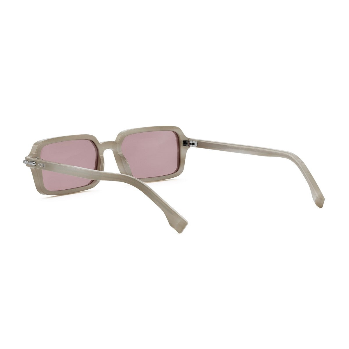 Fendi Selleria Light Brown Acetato Sunglasses
