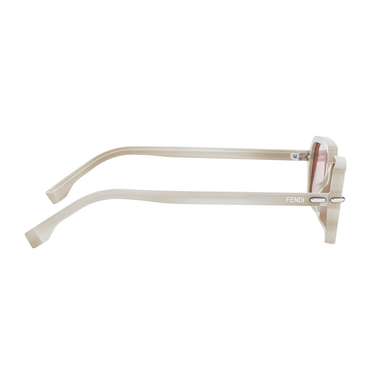 Fendi Selleria Light Brown Acetato Sunglasses