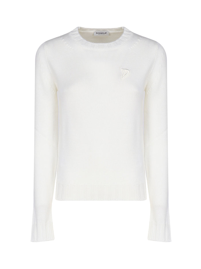 Dondup Sweaters White Wool