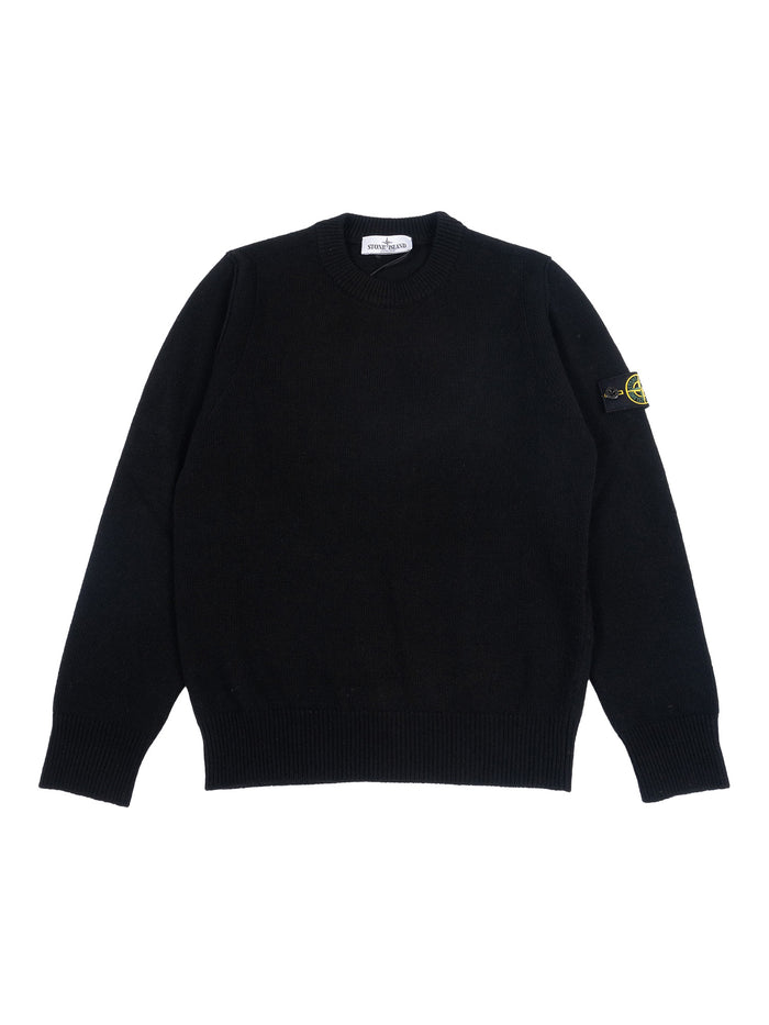 SWEATER Black Crewneck