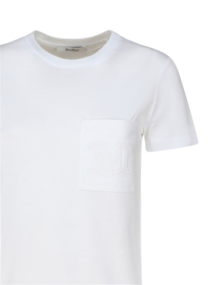 Max Mara T-Shirts And Polos White Cotton