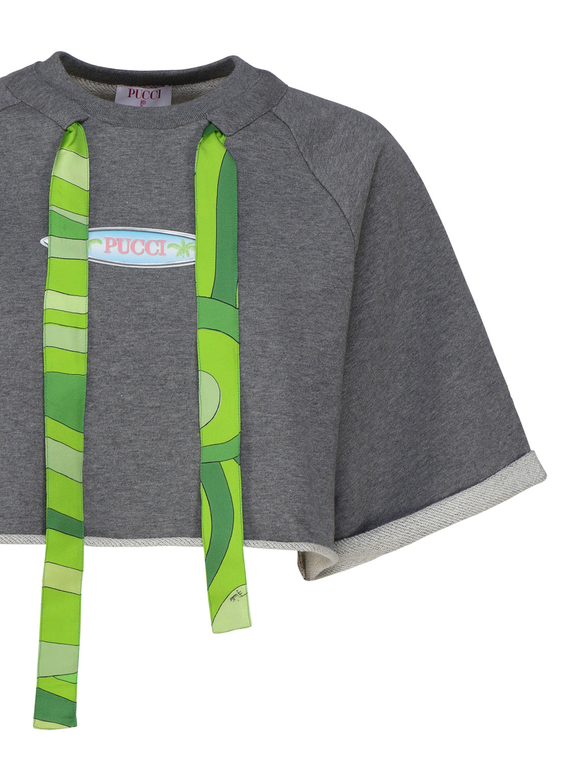 Pucci Sweaters Grey Cotton