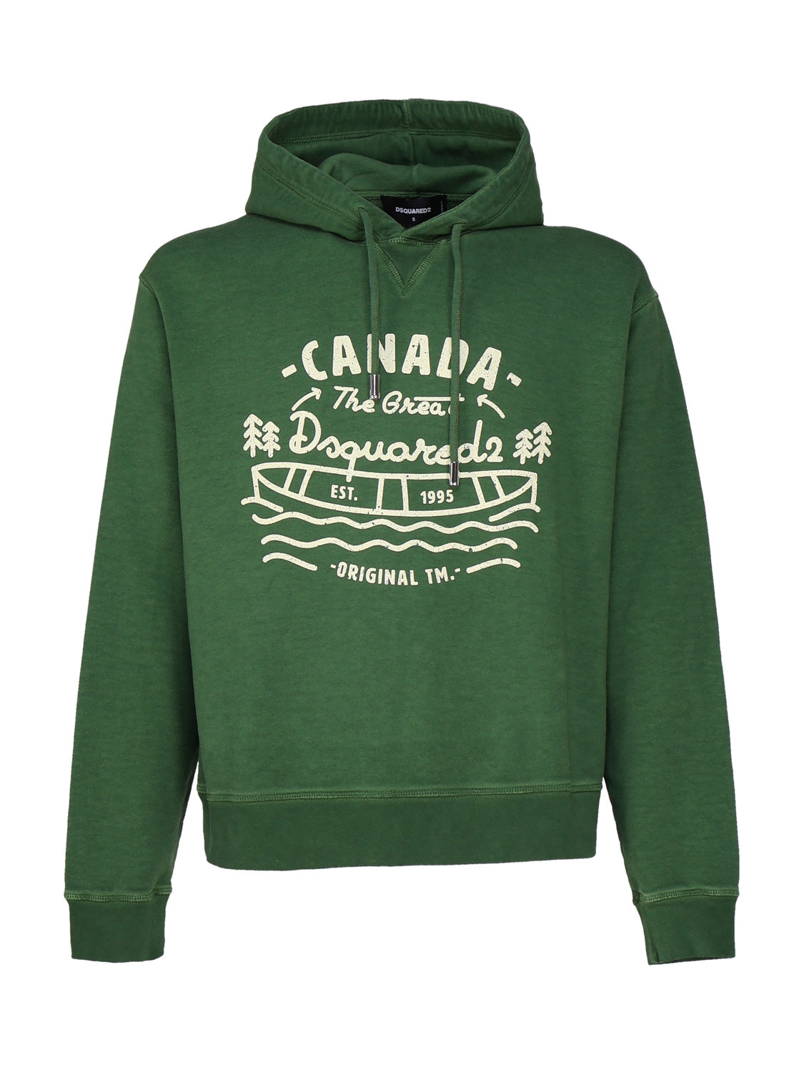 Dsquared2 Sweaters Green Cotton
