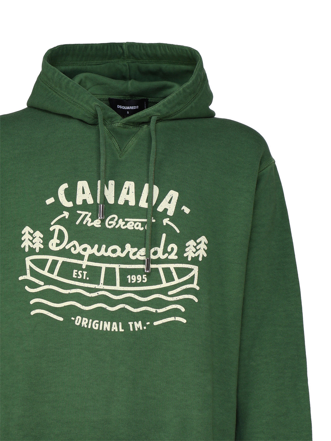 Dsquared2 Sweaters Green Cotton