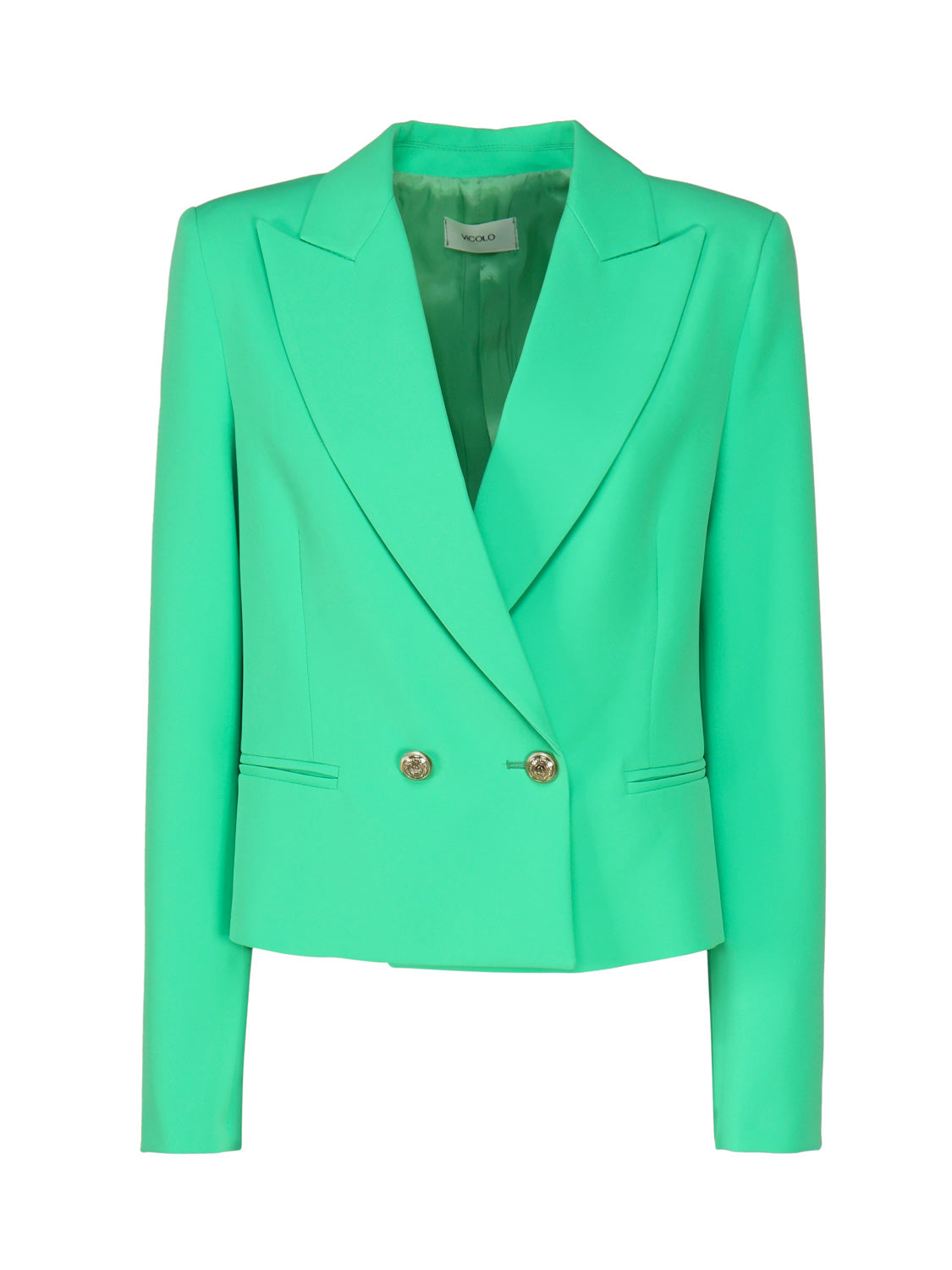 Vicolo Jackets Avocado Polyester