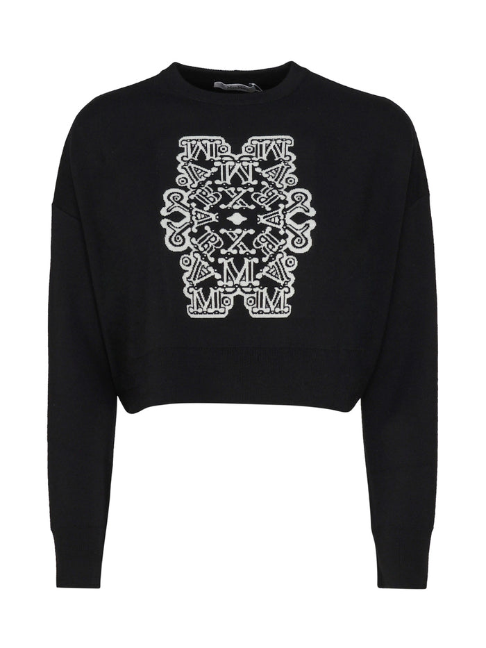 Max Mara Sweaters Black Wool