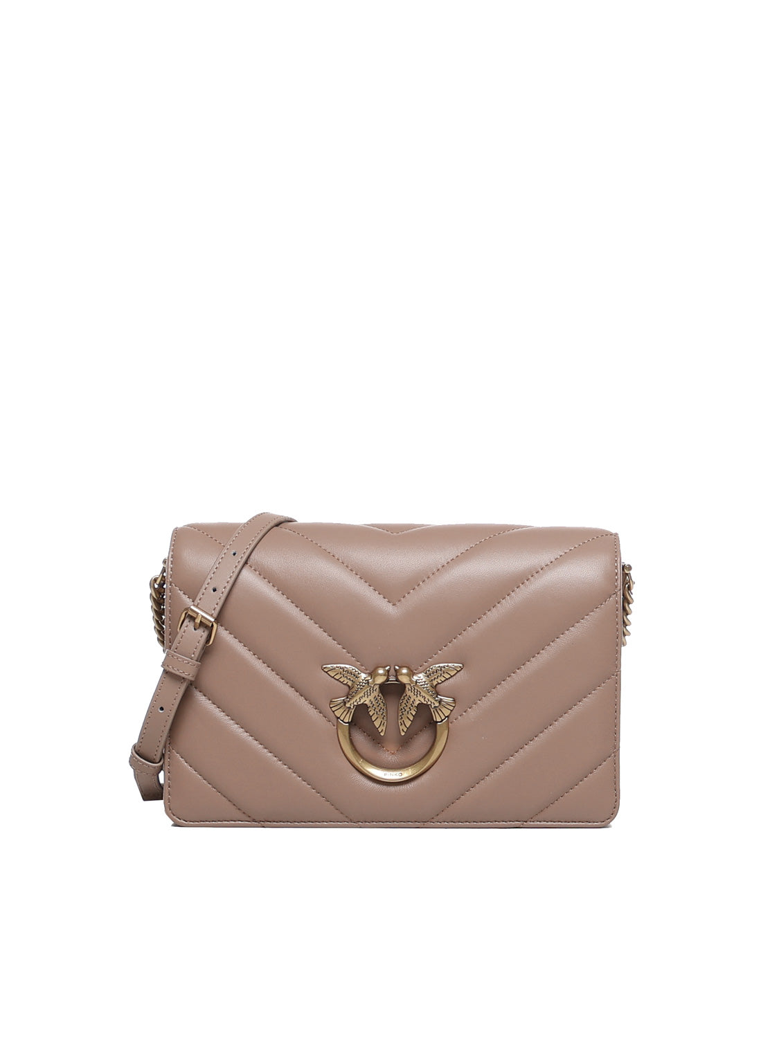 Pinko Bags Beige Polyamide