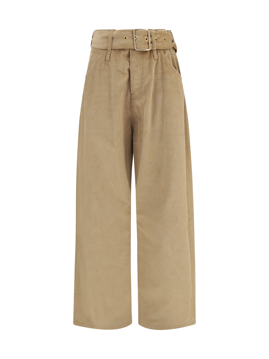 Darkpark 100% Cotton trousers in beige