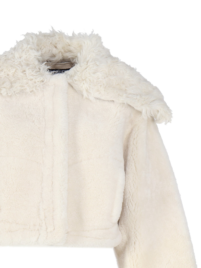 Jacquemus Coats White Lambskin