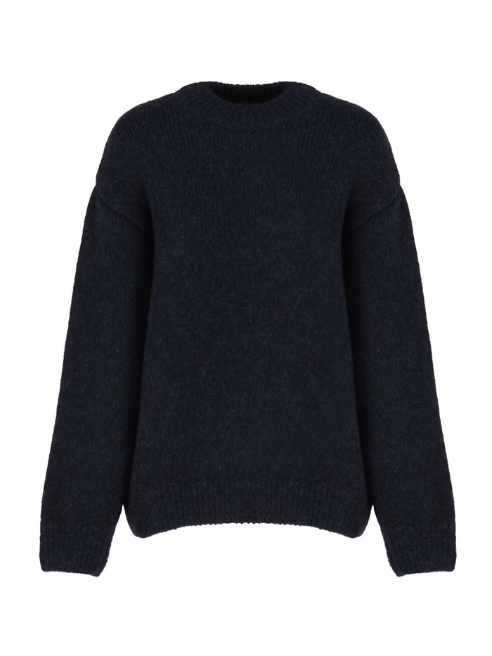 Jacquemus Sweaters Black Alpaca Wool
