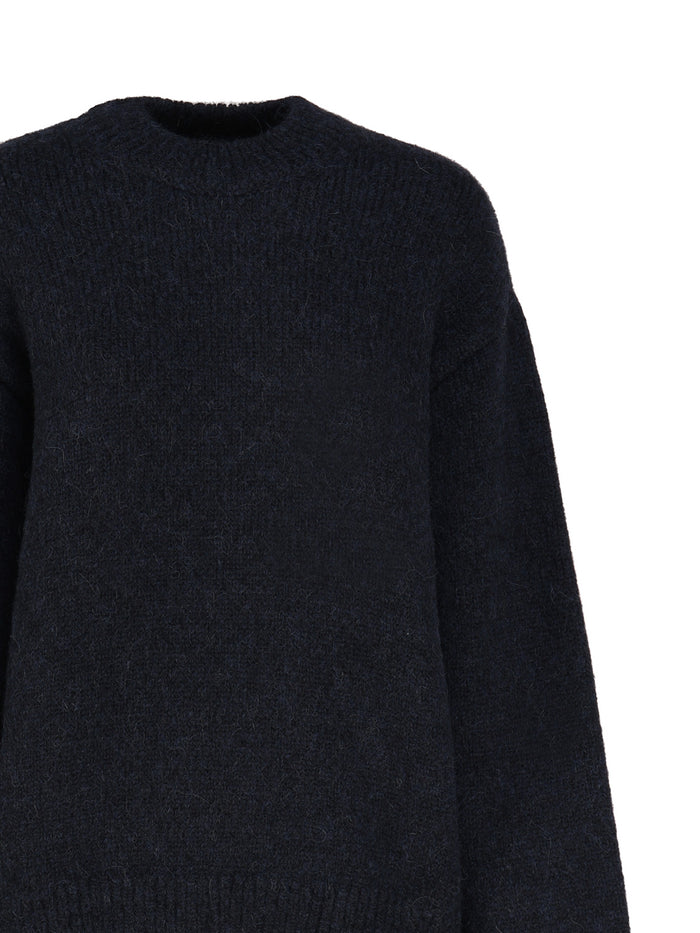 Jacquemus Sweaters Black Alpaca Wool