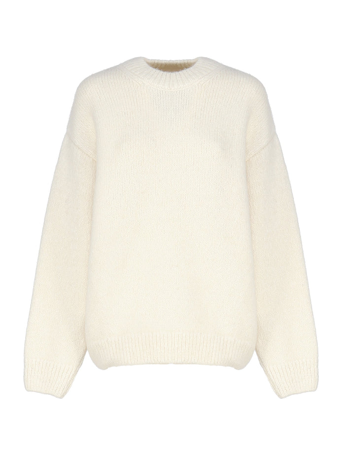 Jacquemus Sweaters Off-white Alpaca Wool