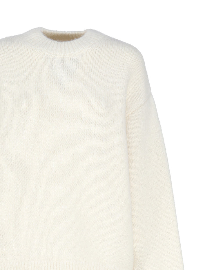 Jacquemus Sweaters Off-white Alpaca Wool