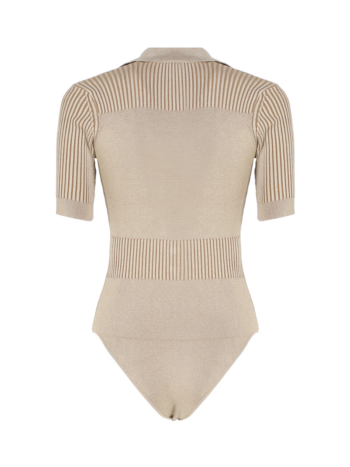 Jacquemus Top Beige Viscose Polyester