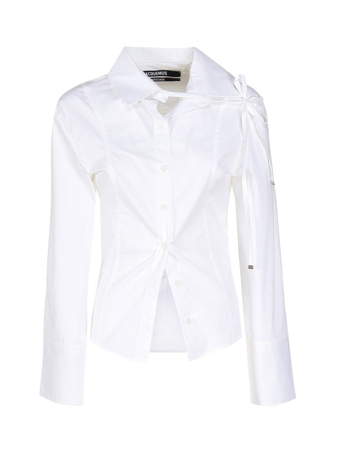 Jacquemus Shirts White Viscose