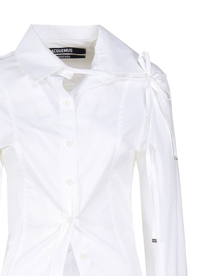 Jacquemus Shirts White Viscose