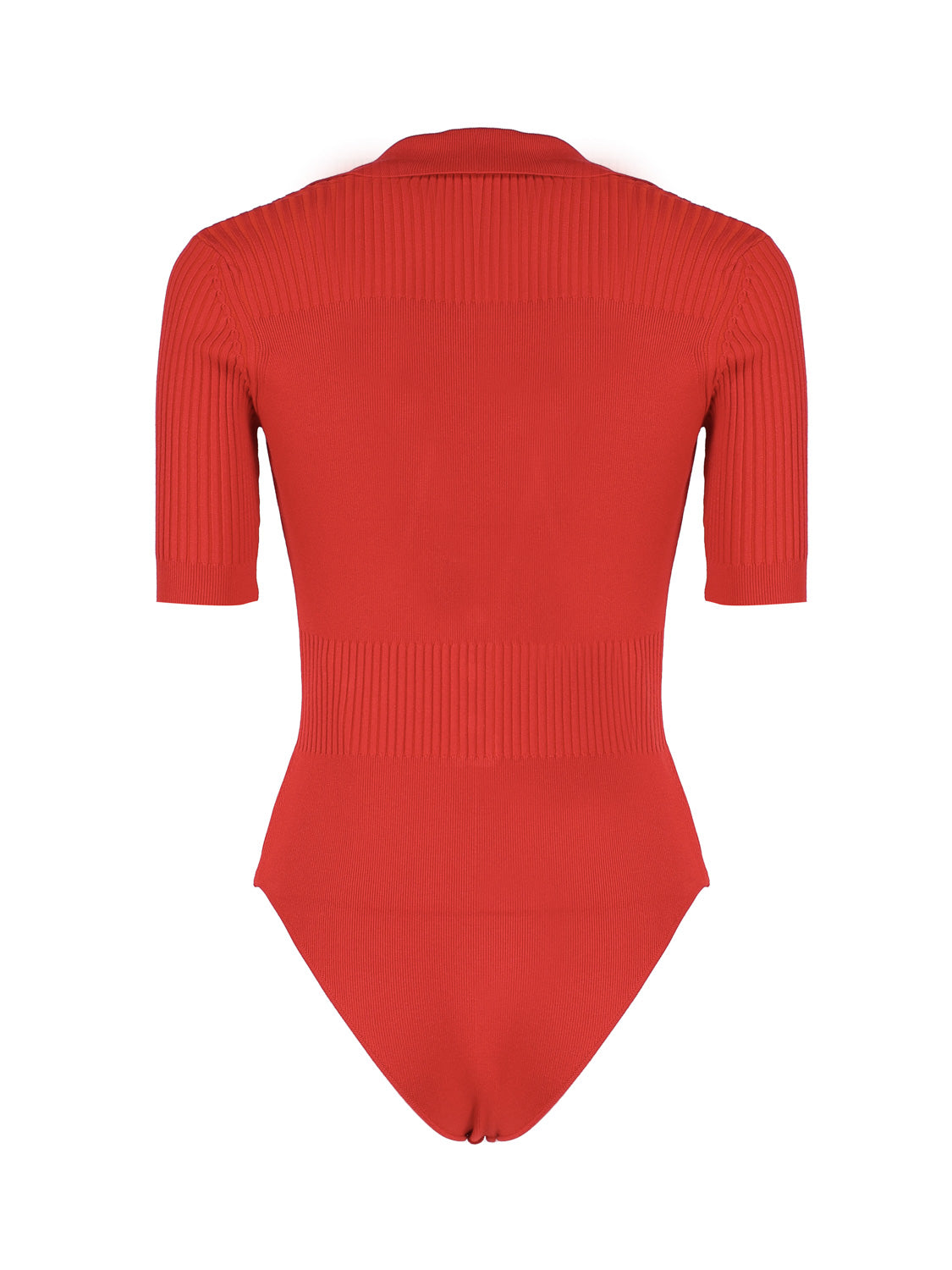Jacquemus Top Dark Red Viscose Polyester