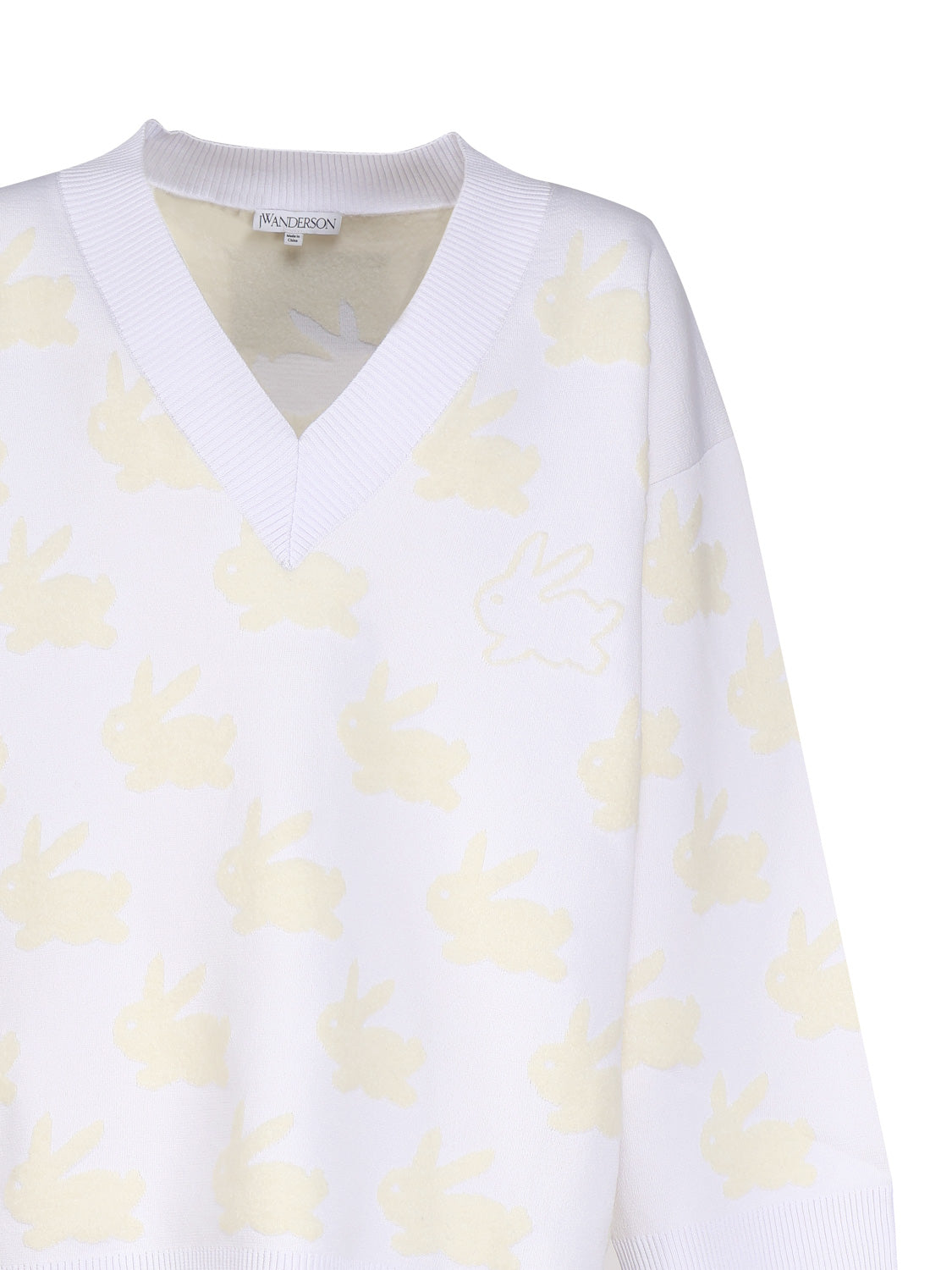 Jw Anderson Sweaters White Polyester