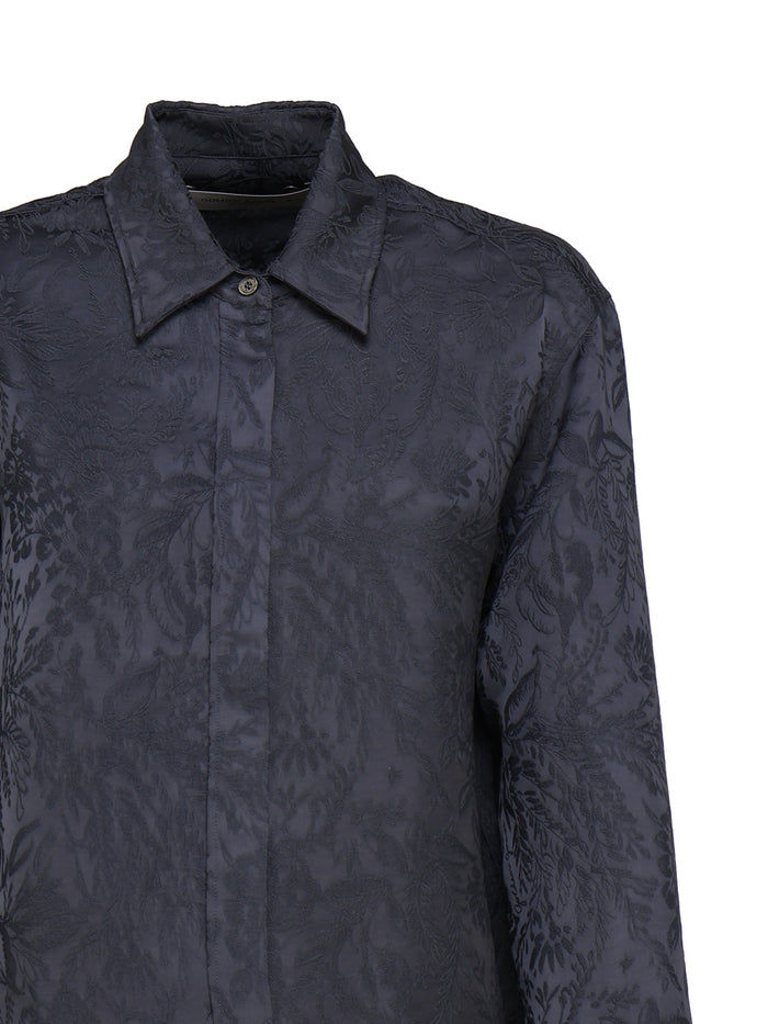 Golden Goose Shirts Ombre Blue Viscose