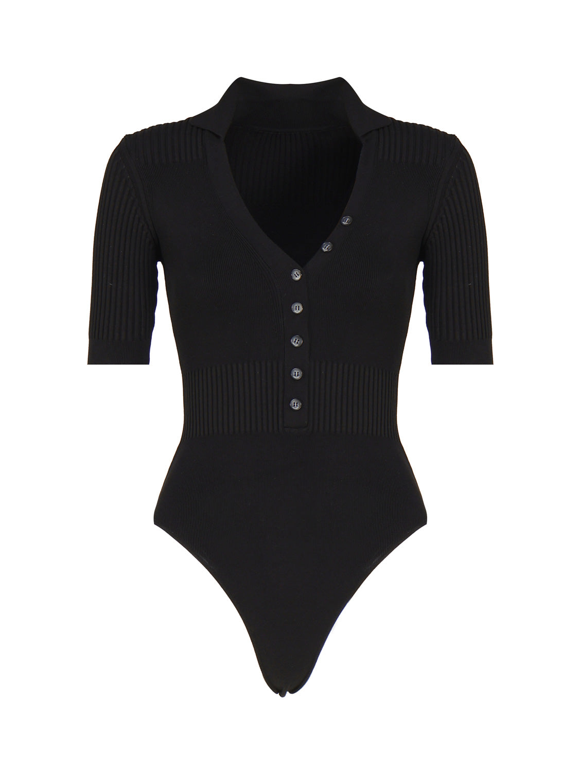 Jacquemus Top Black Viscose Polyester