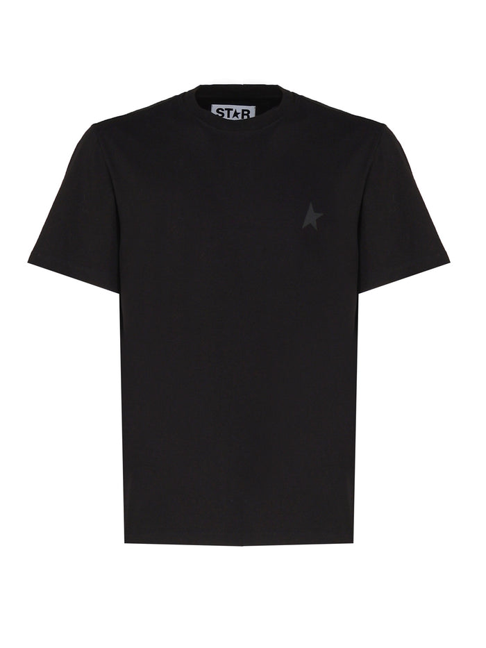 Golden Goose T-Shirts And Polos Black Cotton