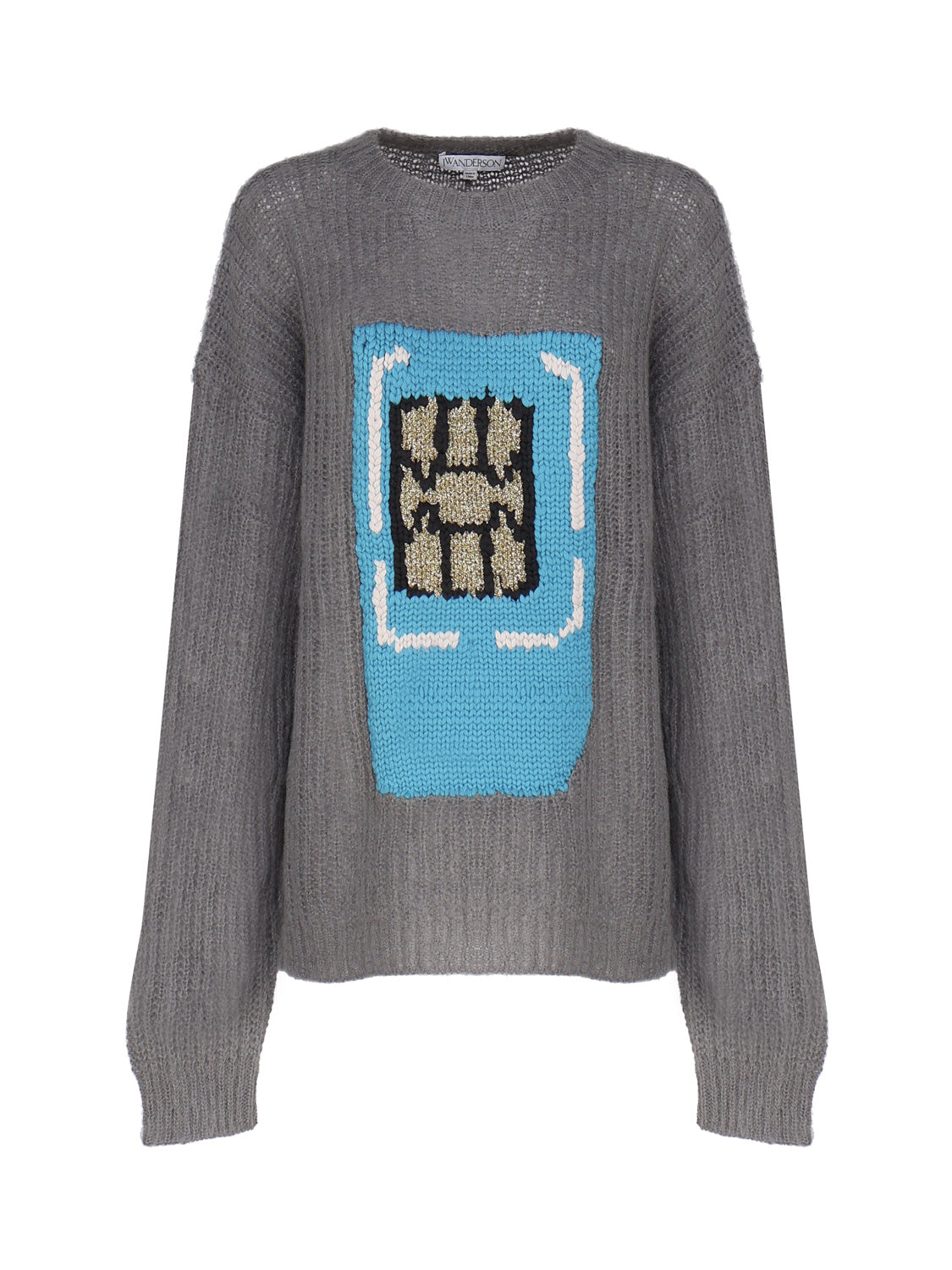 Jw Anderson Sweaters Grey Wool