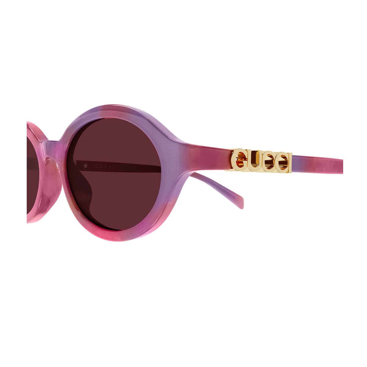 Gucci Gg2153s Linea Name Of Brand Havana / Violet Acetato Riciclato Sunglasses
