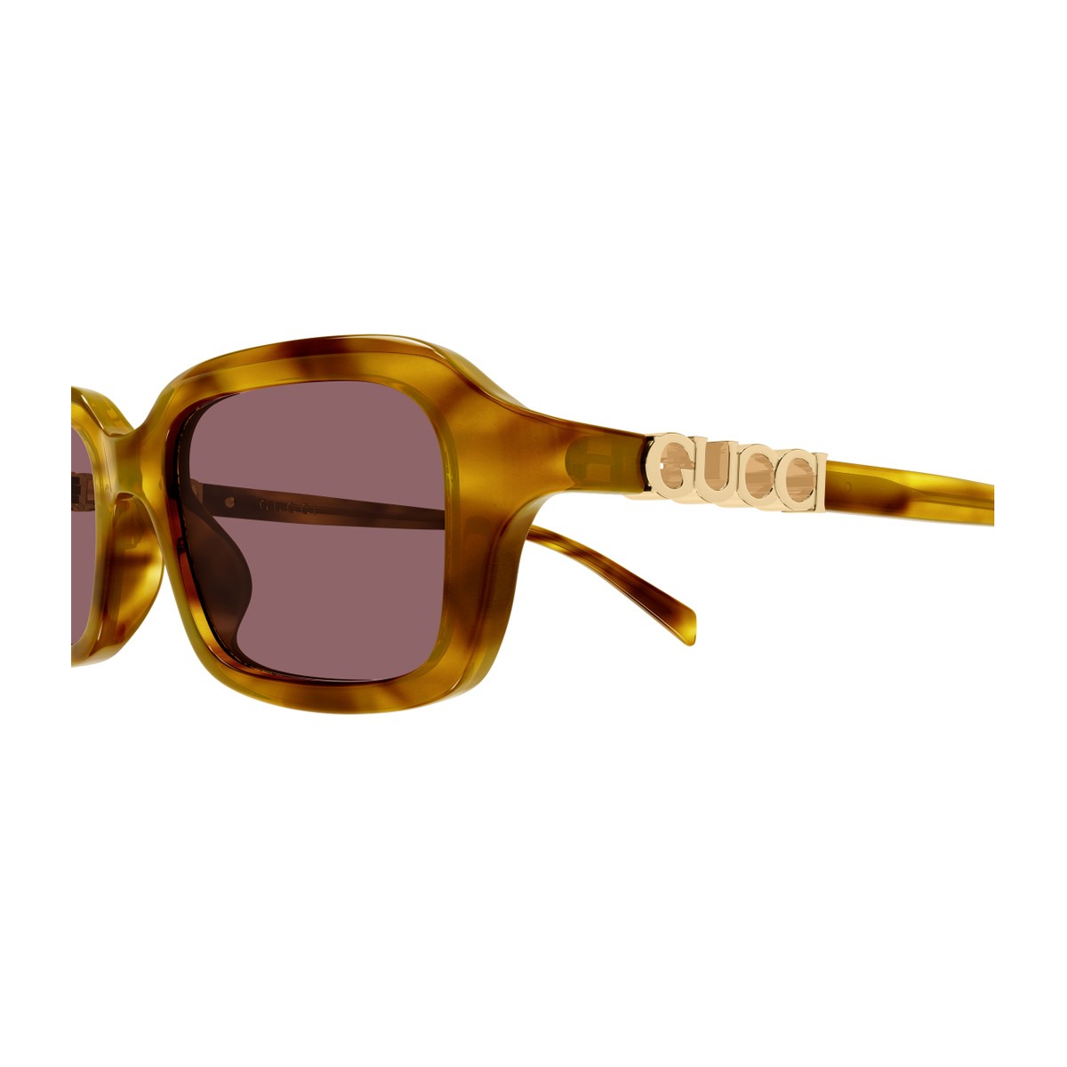 Gucci Gg2152s Linea Name Of Brand Havana Acetato Riciclato Sunglasses
