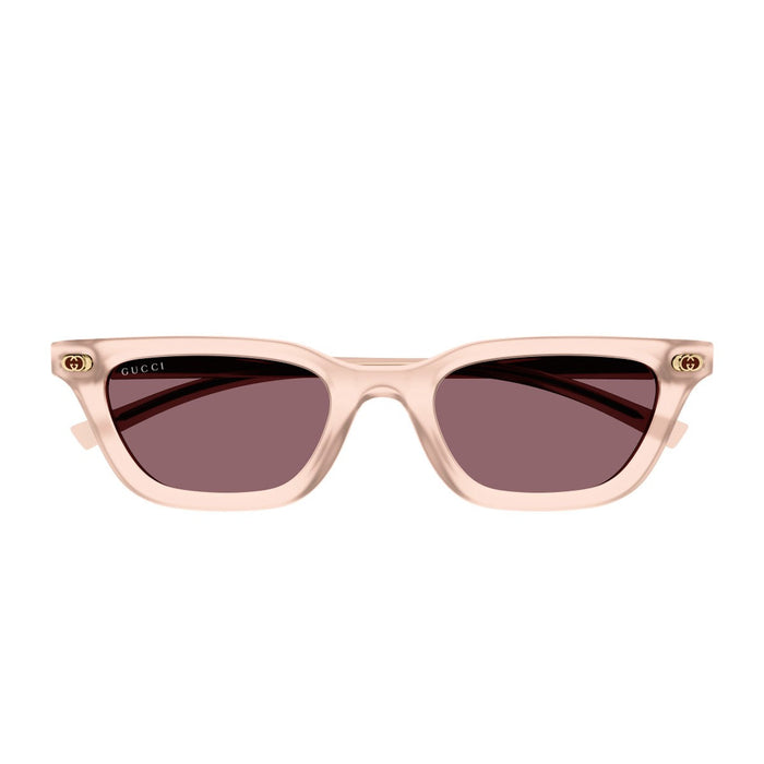 Gucci Gg1944s Linea Institutional Logo Pink Acetato Riciclato Sunglasses