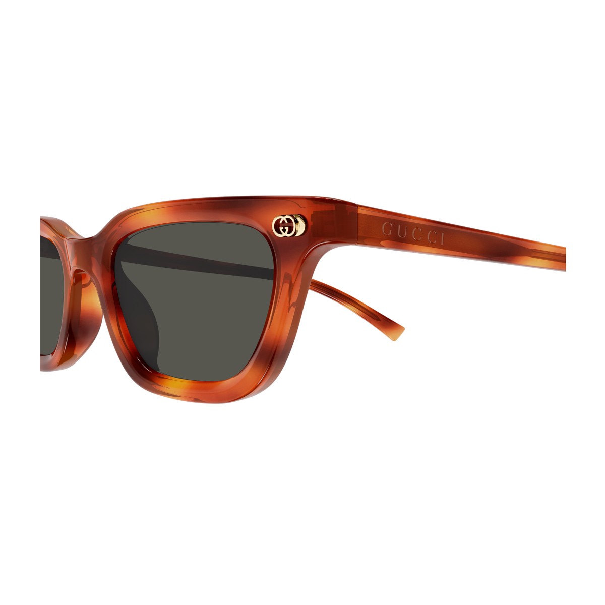Gucci Gg1944s Linea Institutional Logo Havana Acetato Riciclato Sunglasses