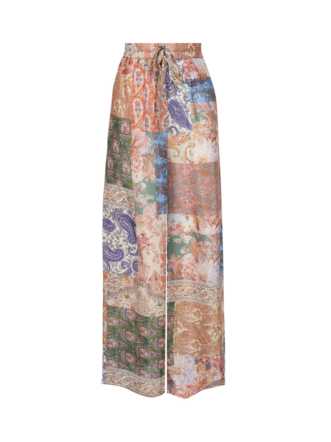 Zimmermann Trousers Multicolour Silk