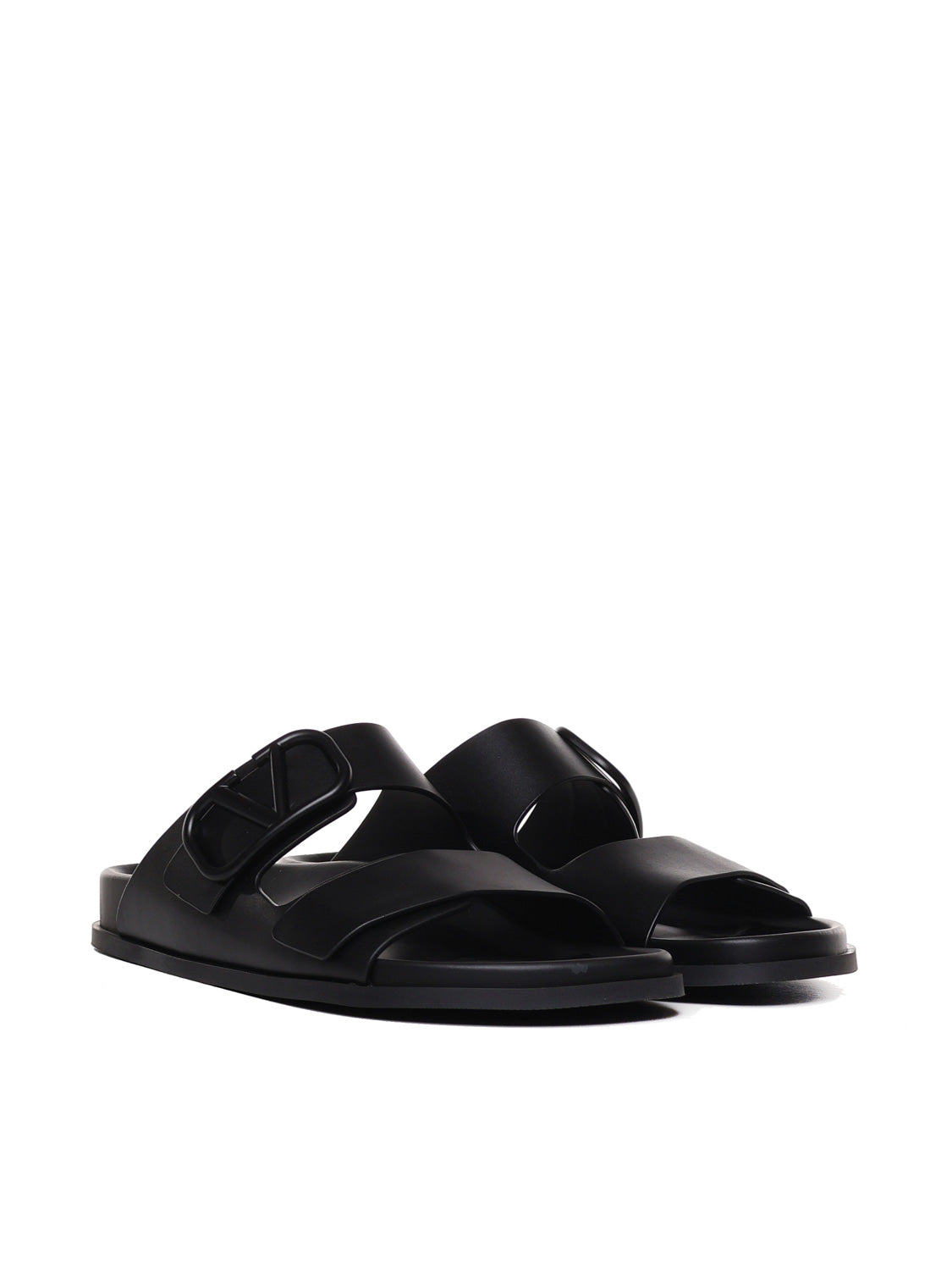 Valentino Garavani Sandals Black Calfskin