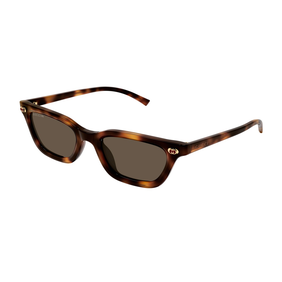 Gucci Gg1944s Linea Institutional Logo Havana Acetato Riciclato Sunglasses