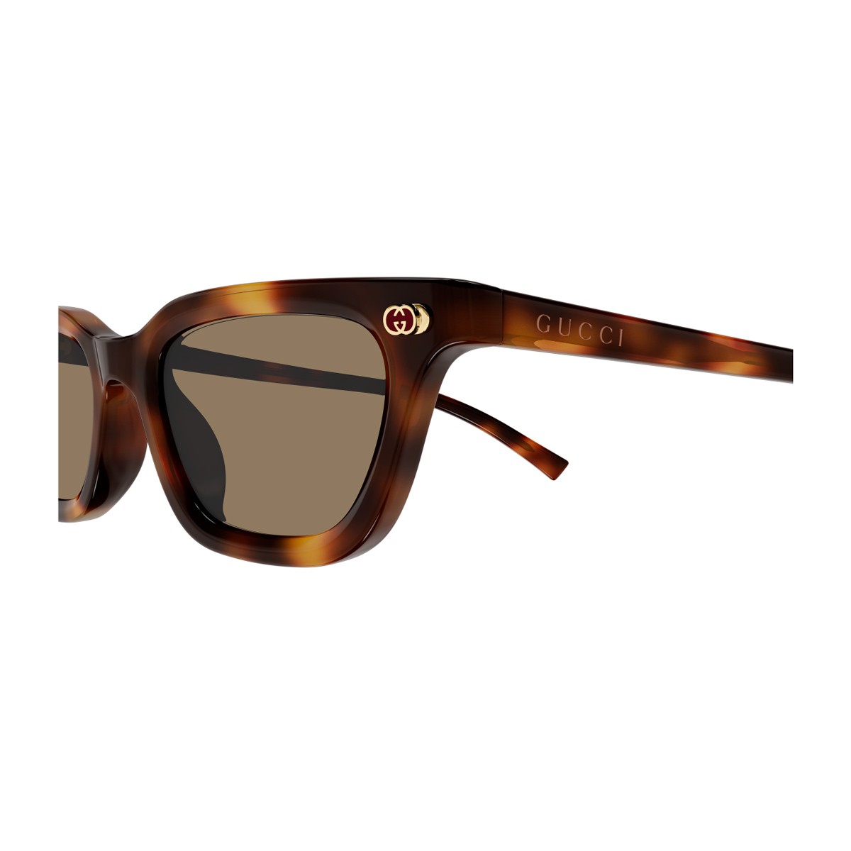 Gucci Gg1944s Linea Institutional Logo Havana Acetato Riciclato Sunglasses