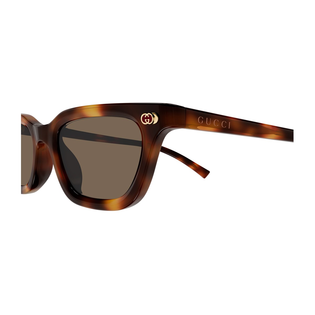 Gucci Gg1944s Linea Institutional Logo Havana Acetato Riciclato Sunglasses