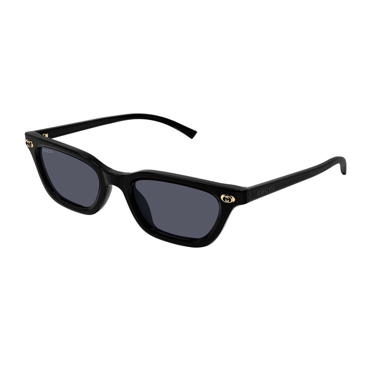 Gucci Gg1944s Linea Institutional Logo Black Acetato Riciclato Sunglasses